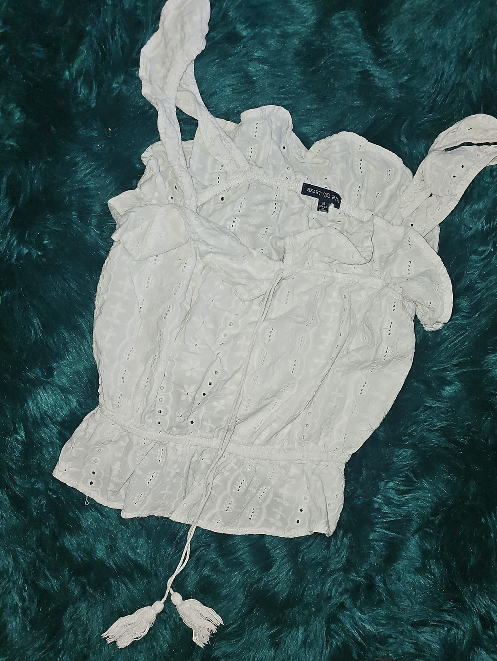 Heart ❤️ hips lace top